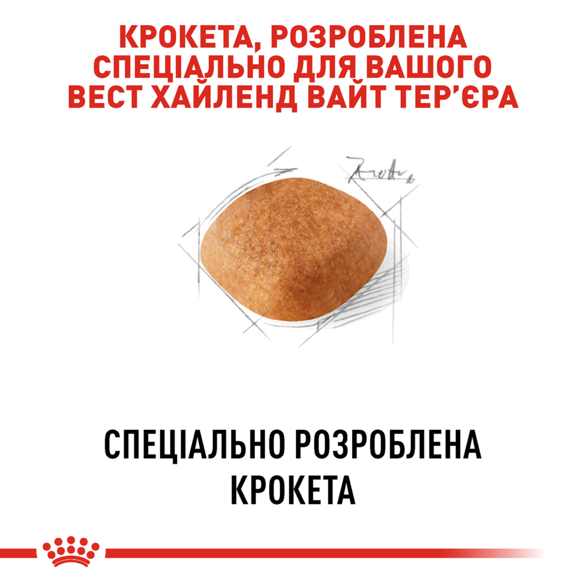 Royal Canin West Highland White Terrier Adult – сухой корм для взрослых собак породы вест-хайленд-уайт-терьер, 3 кг