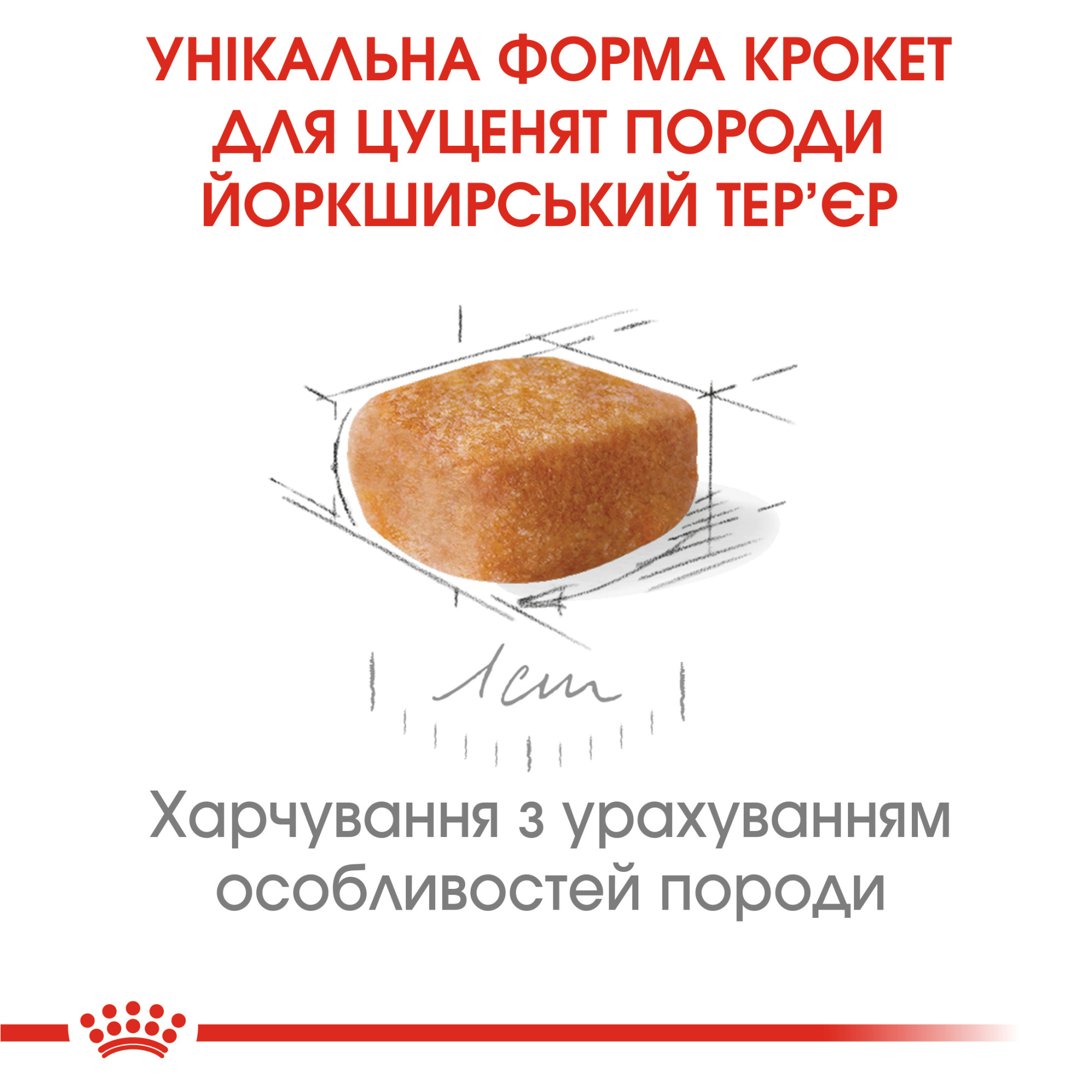 Royal Canin Yorkshire Terrier Puppy – сухий корм для цуценят породи йоркширський тер'єр віком від 8 тижнів до 10 місяців, 1.5 кг