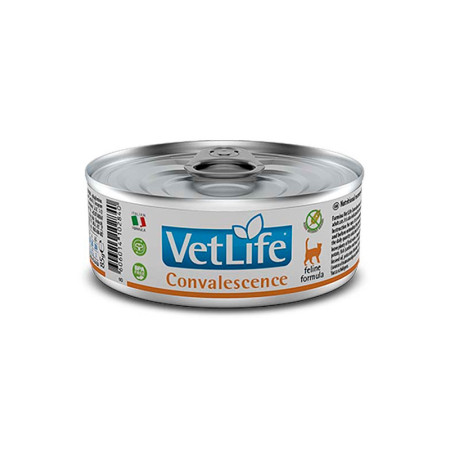 Farmina Vet Life Natural Diet Cat Convalescence Cans — дієтичний вологий корм для котів у період відновлення після операцій, травм або тривалих хвороб Farmina Vet Life Natural Diet Cat Convalescence Cans — дієтичний вологий корм для котів у період відновлення після операцій, травм або тривалих хвороб