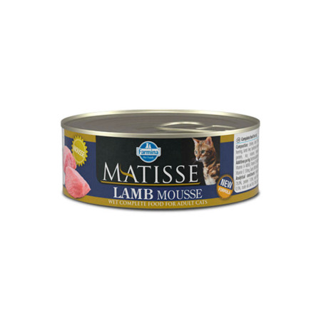 Farmina Matisse Lamb Mousse — вологий повнораціонний корм для дорослих котів з ягням у формі ніжного мусу Farmina Matisse Lamb Mousse — вологий повнораціонний корм для дорослих котів з ягням у формі ніжного мусу