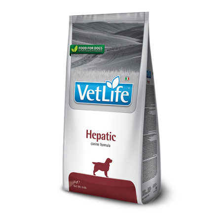 Farmina Vet Life Natural Diet Dog Hepatic – дієтичний сухий корм для собак для підтримки функції печінки при її хронічній недостатності та інших захворюваннях печінки, 2 кг Farmina Vet Life Natural Diet Dog Hepatic – дієтичний сухий корм для собак для підтримки функції печінки при її хронічній недостатності та інших захворюваннях печінки, 2 кг