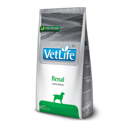 Farmina Vet Life Natural Diet Dog Renal – дієтичний сухий корм для собак для підтримки функції нирок при хронічній або тимчасовій нирковій недостатності, 2 кг Farmina Vet Life Natural Diet Dog Renal – дієтичний сухий корм для собак для підтримки функції нирок при хронічній або тимчасовій нирковій недостатності, 2 кг