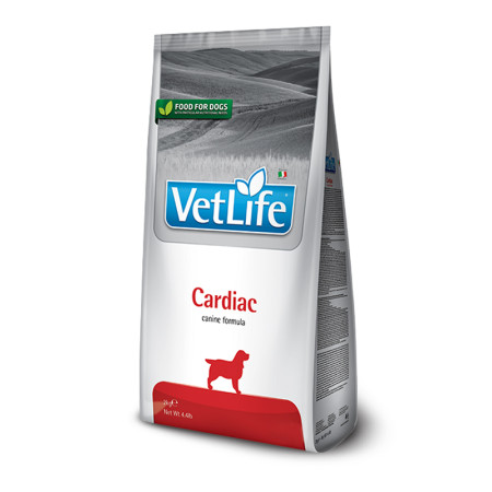 Farmina Vet Life Natural Diet Dog Cardiac – повнораціонний дієтичний сухий корм для собак для підтримки серцево-судинної системи при хронічній серцевій недостатності, 2 кг Farmina Vet Life Natural Diet Dog Cardiac – повнораціонний дієтичний сухий корм для собак для підтримки серцево-судинної системи при хронічній серцевій недостатності, 2 кг