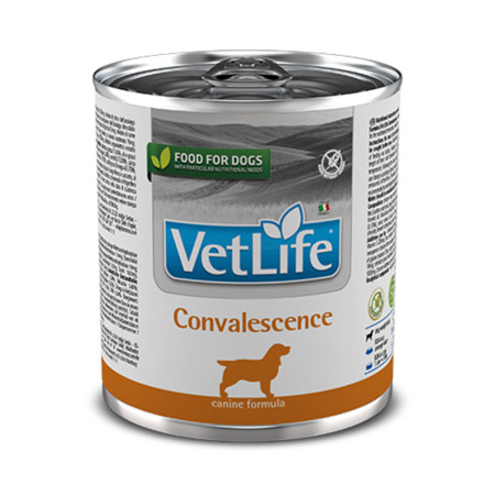 Farmina Vet Life Natural Diet Dog Convalescence Cans – повнораціонний дієтичний вологий корм для собак для відновлення після хвороб, операцій і травм Farmina Vet Life Natural Diet Dog Convalescence Cans – повнораціонний дієтичний вологий корм для собак для відновлення після хвороб, операцій і травм