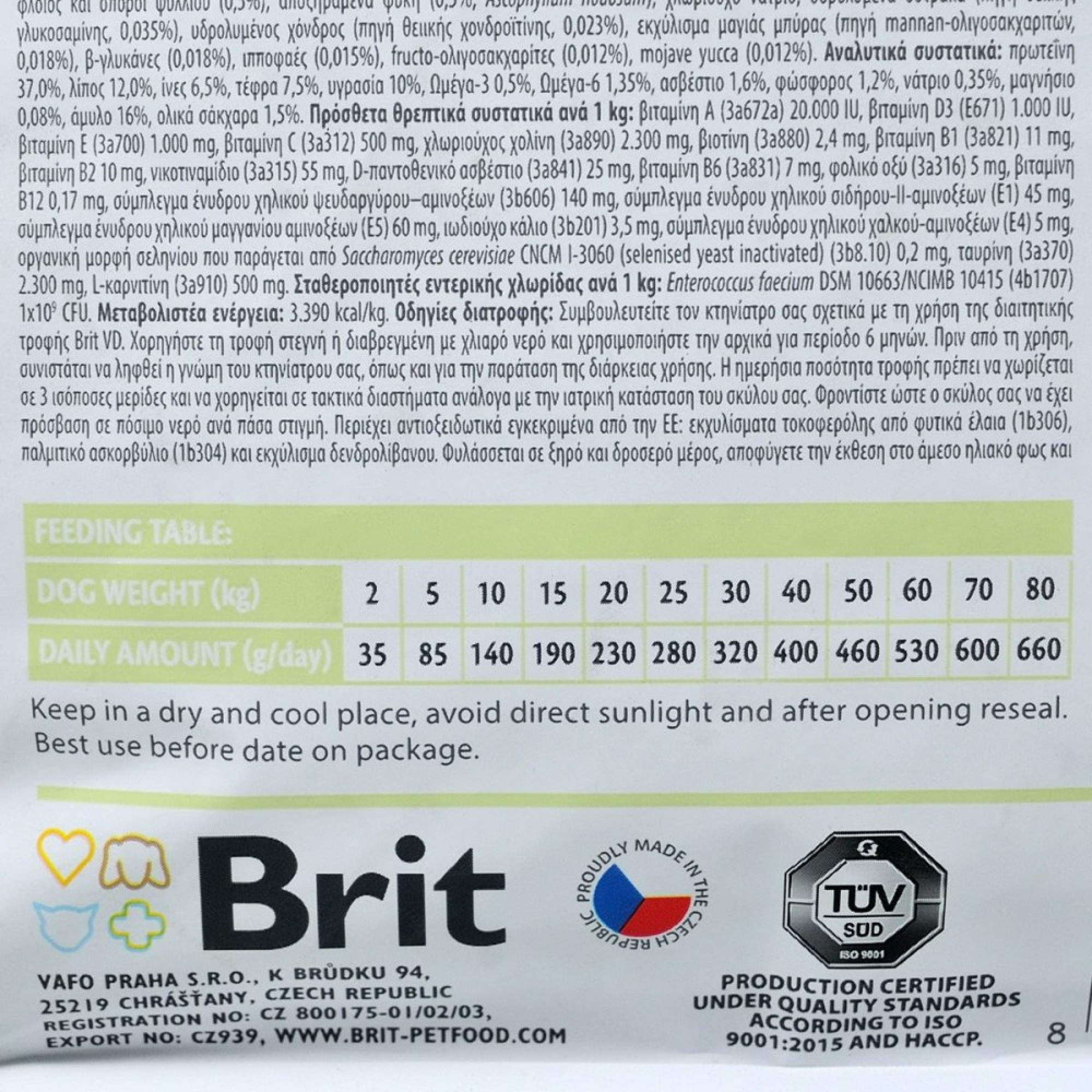 Brit Grain Free Veterinary Diets Diabetes: Для собак із цукровим діабетом, 2 кг