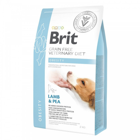 Brit Grain Free Veterinary Diets Obesity: Для собак для корекції ваги, 2 кг Brit Grain Free Veterinary Diets Obesity: Для собак для корекції ваги, 2 кг