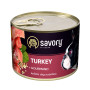 Savory Dog Gourmand Turkey паштет: Для взрослых собак всех пород с индейкой, 200 г
