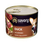 Savory Dog Gourmand Duck паштет: Для дорослих собак усіх порід з качкою, 200 г
