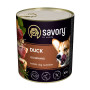 Savory Dog Gourmand Duck паштет: Для дорослих собак усіх порід з качкою, 800 г