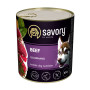 Savory Dog Gourmand Beef паштет: Для дорослих собак усіх порід з яловичиною, 800 г