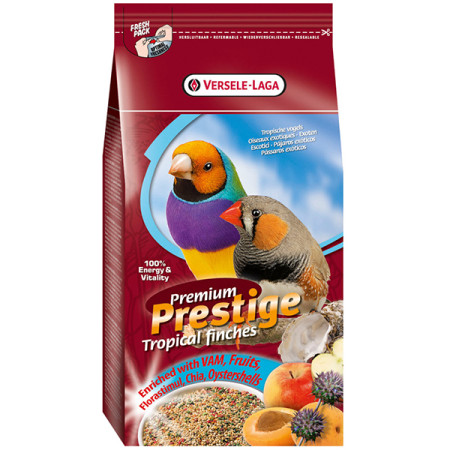 Versele-Laga Prestige Premium Tropical Birds ВЕРСЕЛЕ-ЛАГА ПРЕСТИЖ ПРЕМІУМ ТРОПІКАЛ зернова суміш корм для тропічних птахів, 1 кг Versele-Laga Prestige Premium Tropical Birds ВЕРСЕЛЕ-ЛАГА ПРЕСТИЖ ПРЕМІУМ ТРОПІКАЛ зернова суміш корм для тропічних птахів, 1 кг