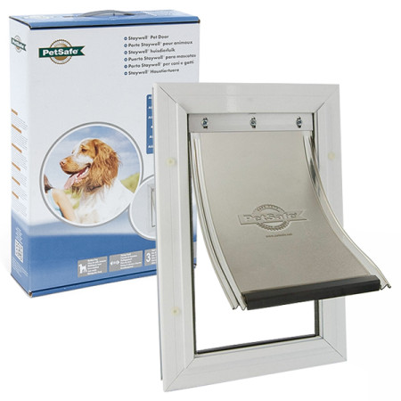 PetSafe Staywell Aluminium Medium ПЕТСЕЙФ СТЕЙВЕЛ АЛЮМІНІЙ дверцята для собак середніх порід, посилена конструкція PetSafe Staywell Aluminium Medium ПЕТСЕЙФ СТЕЙВЕЛ АЛЮМІНІЙ дверцята для собак середніх порід, посилена конструкція