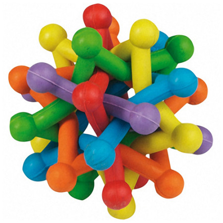 Flamingo Atom Colored ФЛАМІНГО АТОМ гумовий м’яч іграшка для собак Flamingo Atom Colored ФЛАМІНГО АТОМ гумовий м’яч іграшка для собак