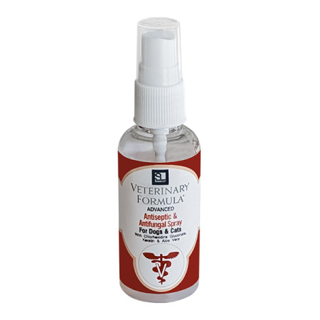 Veterinary Formula Advanced Antiseptic&Antifungal Spray ВЕТЕРИНАРНА ФОРМУЛА АНТИСЕПТИЧНИЙ і ПРОТИГРИБКОВИЙ лікувальний спрей для собак і котів, 0.045 л Veterinary Formula Advanced Antiseptic&Antifungal Spray ВЕТЕРИНАРНА ФОРМУЛА АНТИСЕПТИЧНИЙ і ПРОТИГРИБКОВИЙ лікувальний спрей для собак і котів, 0.045 л