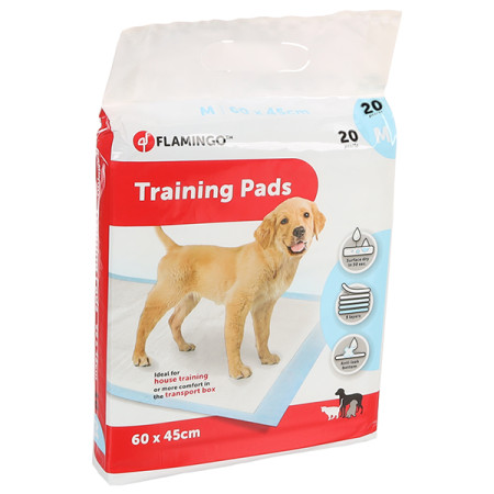 Flamingo Training Pads Puppy ФЛАМІНГО одноразова пелюшка для цуценят, М Flamingo Training Pads Puppy ФЛАМІНГО одноразова пелюшка для цуценят, М