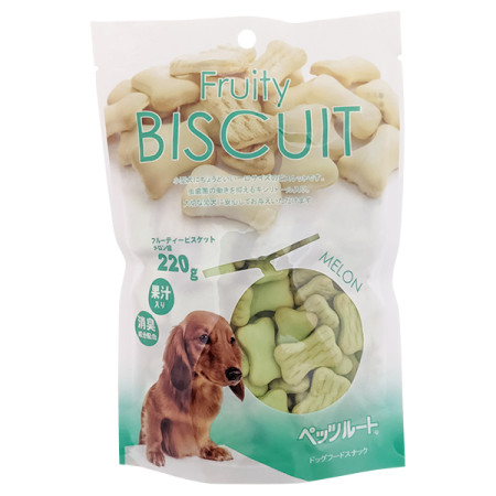 DoggyMan Biscuit Melon ДОГГИМЕН БИСКВИТ ДЫНЯ фруктовое печенье, лакомство для собак