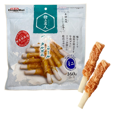 DoggyMan Chicken Fillet Dental Gum ДОГГИМЕН ВЯЛЕНАЯ КУРИЦА жвачка 6 см, лакомство для собак