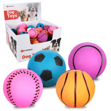 Flamingo Sports Ball Neon ФЛАМІНГО СПОРТИВНИЙ М’ЯЧ НЕОН іграшка для собак Flamingo Sports Ball Neon ФЛАМІНГО СПОРТИВНИЙ М’ЯЧ НЕОН іграшка для собак