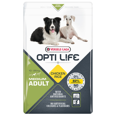 Opti Life Adult Medium ОПТІ ЛАЙФ ДОРОСЛИЙ СЕРЕДНІХ сухий суперпреміум корм для собак середніх порід, 2.5 кг Opti Life Adult Medium ОПТІ ЛАЙФ ДОРОСЛИЙ СЕРЕДНІХ сухий суперпреміум корм для собак середніх порід, 2.5 кг
