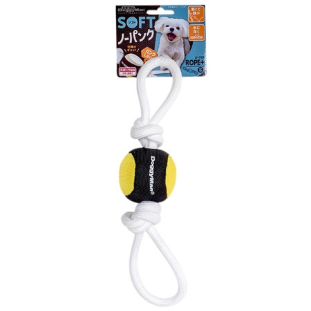 DoggyMan Soft Ball Loop ДОГГИМЭН МЯГКИЙ МЯЧ С КАНАТОМ игрушка для собак