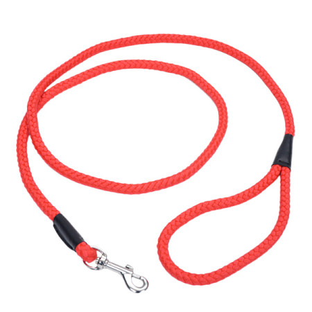 Coastal Rope Dog Leash КОСТАЛ круглый поводок для собак, цвет красный