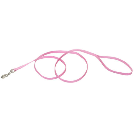 Coastal Nylon Leash КОСТАЛ НАЙЛОН поводок для собак, 1смХ1.2м, цвет светло розовый