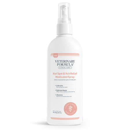 Veterinary Formula Clinical Care Hot Spot&Itch Relief Medicated Spray ВЕТЕРИНАРНА ФОРМУЛА АНТИАЛЕРГЕННИЙ лікувальний спрей від свербежу та подразнення для собак і котів Veterinary Formula Clinical Care Hot Spot&Itch Relief Medicated Spray ВЕТЕРИНАРНА ФОРМУЛА АНТИАЛЕРГЕННИЙ лікувальний спрей від свербежу та подразнення для собак і котів