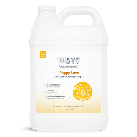 Veterinary Formula SCC Puppy Love Shampoo ВЕТЕРИНАРНА ФОРМУЛА ЛЮБОВ ЦУЦЕНЯТИ шампунь без сліз для цуценят і кошенят, собак і котів, 3.79 л Veterinary Formula SCC Puppy Love Shampoo ВЕТЕРИНАРНА ФОРМУЛА ЛЮБОВ ЦУЦЕНЯТИ шампунь без сліз для цуценят і кошенят, собак і котів, 3.79 л