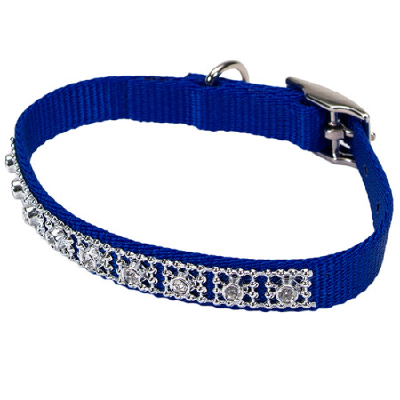 Coastal Jeweled КОСТАЛ ошейник со стразами для собак, цвет синий