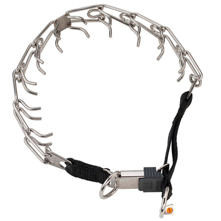 Sprenger Ultra-Plus Training Collar СПРЕНГЕР УЛЬТРА-ПЛЮС строгий удлинненный ошейник для собак, замок ClicLock, нержавеющая сталь Sprenger Ultra-Plus Training Collar СПРЕНГЕР УЛЬТРА-ПЛЮС строгий удлинненный ошейник для собак, замок ClicLock, нержавеющая сталь