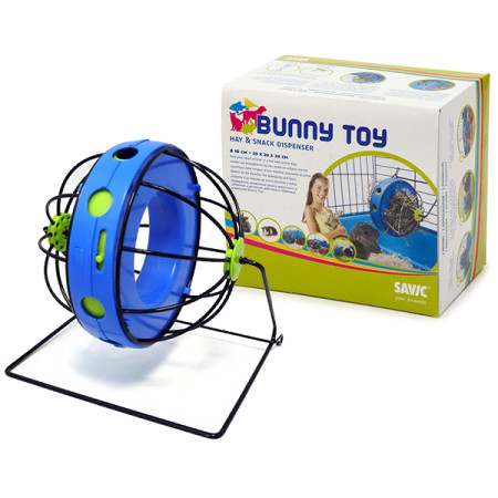Savic Bunny Toy САВІК БАННІ ТОЙ годівниця для сіна та ласощів для гризунів Savic Bunny Toy САВІК БАННІ ТОЙ годівниця для сіна та ласощів для гризунів