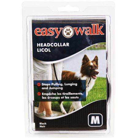 Premier ЛЕГКА ПРОГУЛЯНКА (Easy Walk) тренувальний ошийник для собак, середній, чорний (середній) Premier ЛЕГКА ПРОГУЛЯНКА (Easy Walk) тренувальний ошийник для собак, середній, чорний (середній)