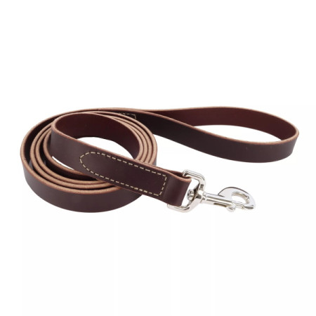 Coastal Circle-T Dog Leash КОСТАЛ СЕРКЛ-Т шкіряний повідець для собак, 2.5смХ1.8м