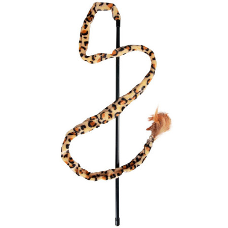 Flamingo Leopard Fishing Rod ФЛАМІНГО ЛЕОПАРД вудка дражнила іграшка для котів Flamingo Leopard Fishing Rod ФЛАМІНГО ЛЕОПАРД вудка дражнила іграшка для котів