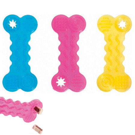 Flamingo Good4Fun Bone ФЛАМІНГО ГУД ФО ФАН КІСТКА ДЛЯ ЛАСОЩІВ іграшка для собак, TPR-гума Flamingo Good4Fun Bone ФЛАМІНГО ГУД ФО ФАН КІСТКА ДЛЯ ЛАСОЩІВ іграшка для собак, TPR-гума