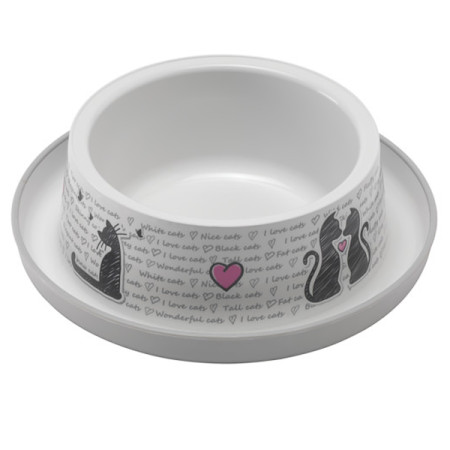 Moderna Trendy Dinner Cats in Love МОДЕРНА ВЛЮБЛЕННЫЕ КОТЫ миска для котов, 350мл Moderna Trendy Dinner Cats in Love МОДЕРНА ВЛЮБЛЕННЫЕ КОТЫ миска для котов, 350мл