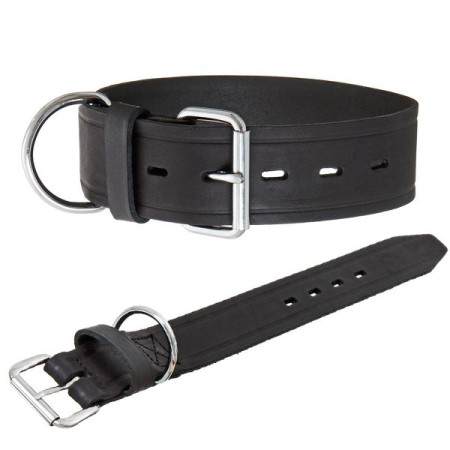Flamingo Rondo Collar ФЛАМІНГО РОНДО широкий шкіряний нашийник для собак, 5х65 см Flamingo Rondo Collar ФЛАМІНГО РОНДО широкий шкіряний нашийник для собак, 5х65 см