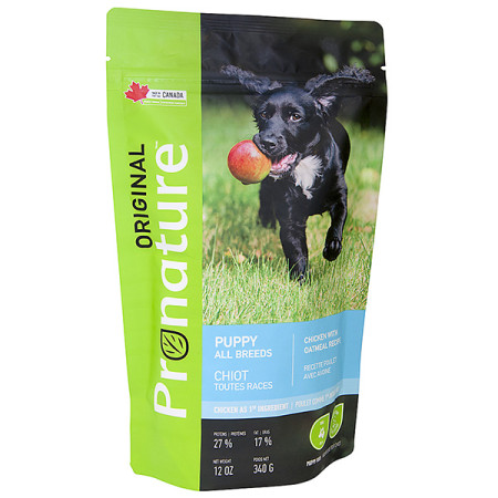 Pronature Original Puppy Chicken With Oatmeal ПРОНАТЮР ОРІДЖИНАЛ ЦУЦЕНЯ КУРКА сухий корм для цуценят, 340 г Pronature Original Puppy Chicken With Oatmeal ПРОНАТЮР ОРІДЖИНАЛ ЦУЦЕНЯ КУРКА сухий корм для цуценят, 340 г