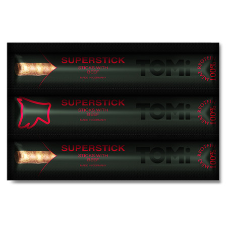 TOMi Sticks Dog Beef ТОМІ ПАЛИЧКИ ЯЛОВИЧИНА ласощі для собак TOMi Sticks Dog Beef ТОМІ ПАЛИЧКИ ЯЛОВИЧИНА ласощі для собак