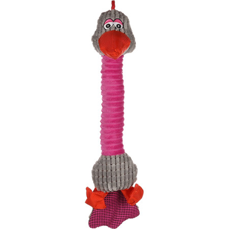 Flamingo Bird With Feet ФЛАМІНГО ПТАХ З ЛАПАМИ м’яка іграшка з пищалкою для собак Flamingo Bird With Feet ФЛАМІНГО ПТАХ З ЛАПАМИ м’яка іграшка з пищалкою для собак