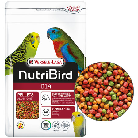 Versele-Laga NutriBird В14 ВЕРСЕЛЕ-ЛАГА НУТРІБЕРД В14 корм для хвилястих та інших маленьких папуг, 800 г Versele-Laga NutriBird В14 ВЕРСЕЛЕ-ЛАГА НУТРІБЕРД В14 корм для хвилястих та інших маленьких папуг, 800 г