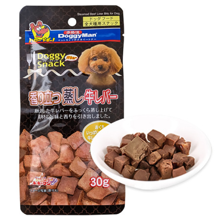 DoggyMan Steamed Beef Liver Bits ДОГГИМЕН ГОВЯЖЬЯ ПЕЧЕНЬ НА ПАРУ лакомство для собак DoggyMan Steamed Beef Liver Bits ДОГГИМЕН ГОВЯЖЬЯ ПЕЧЕНЬ НА ПАРУ лакомство для собак