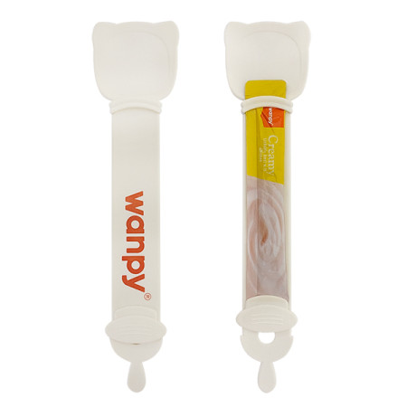 Wanpy Plastic Spoon ВАНПІ ЛОЖКА для рідких ласощів у стіках Wanpy Plastic Spoon ВАНПІ ЛОЖКА для рідких ласощів у стіках