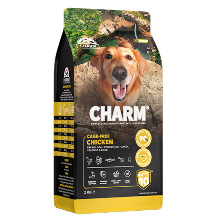 Charm Cage-Free Chicken ЧАРМ КУРКА ВІЛЬНОГО ВИГУЛУ сухий беззерновий холістик корм для собак, 2 кг