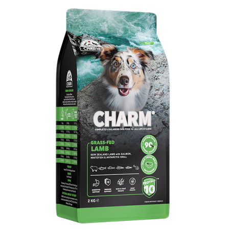 Charm Grass-Fed Lamb ЧАРМ ЯГНЯ ВІДГОДОВАНЕ НА ТРАВІ сухий беззерновий холістик корм для собак, 2 кг