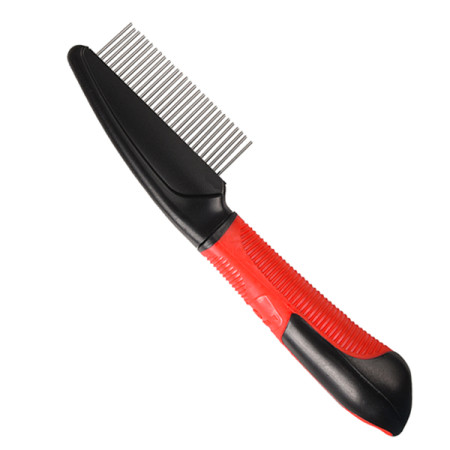 Flamingo Comb Rotating Teeth ФЛАМІНГО ГРЕБІНЕЦЬ УНІВЕРСАЛЬНИЙ з обертовими зубцями для собак, M Flamingo Comb Rotating Teeth ФЛАМІНГО ГРЕБІНЕЦЬ УНІВЕРСАЛЬНИЙ з обертовими зубцями для собак, M