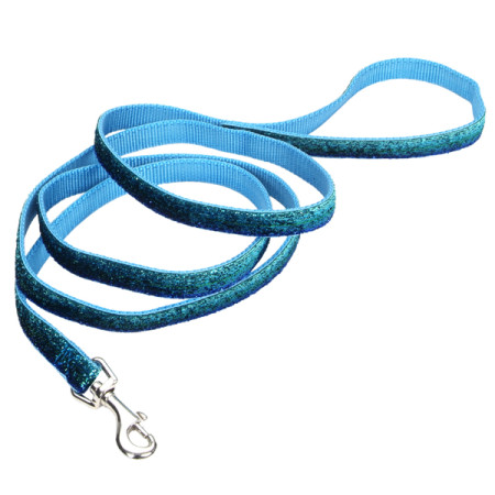 Coastal Pet Attire Sparkles КОСТАЛ СПАРКЛЕС поводок для собак, 1смХ1.8м, цвет голубой