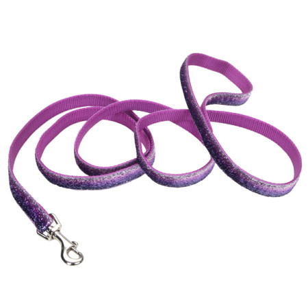 Coastal Pet Attire Sparkles КОСТАЛ СПАРКЛЕС поводок для собак, 1смХ1.8м, цвет фиолетовый