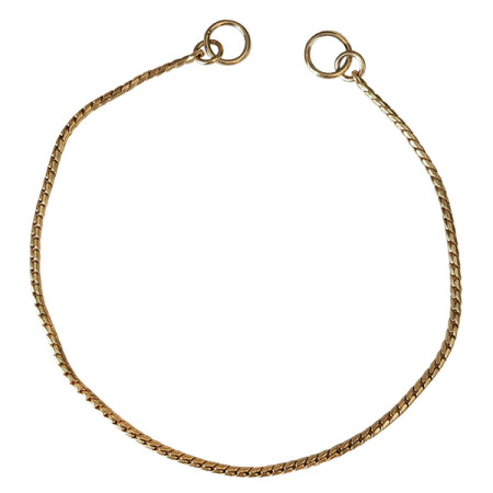 Ring5 ExtraFine Gold РІНГ5 ЕКСТРАКЛАС плетений нашийник-ланцюжок для собак, 35 см Ring5 ExtraFine Gold РІНГ5 ЕКСТРАКЛАС плетений нашийник-ланцюжок для собак, 35 см