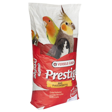 Versele-Laga Prestige Big Parakeet ВЕРСЕЛЕ-ЛАГА ПРЕСТИЖ СРЕДНИЙ ПОПУГАЙ зерновая смесь с орехами, корм для средних попугаев, 20 кг Versele-Laga Prestige Big Parakeet ВЕРСЕЛЕ-ЛАГА ПРЕСТИЖ СРЕДНИЙ ПОПУГАЙ зерновая смесь с орехами, корм для средних попугаев, 20 кг
